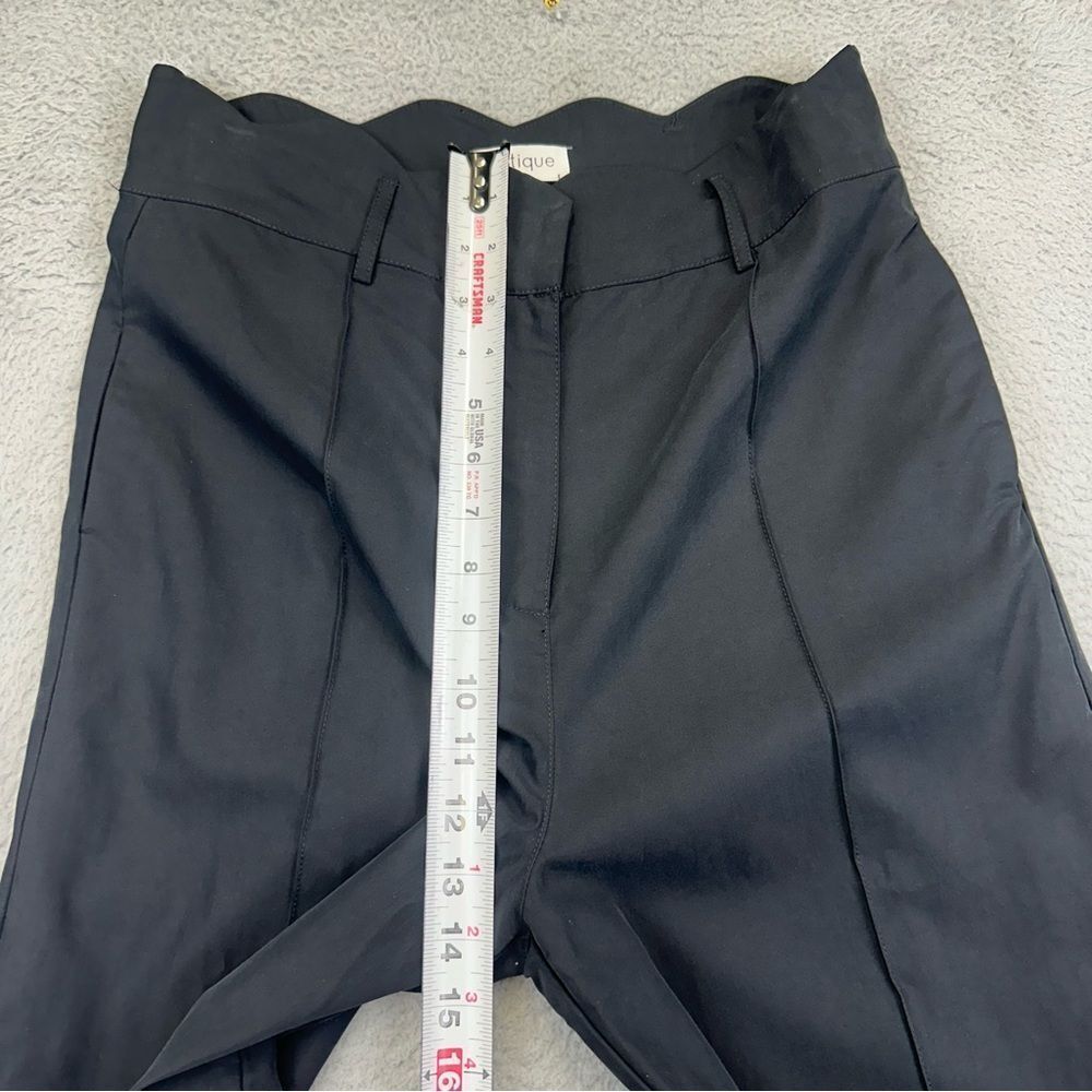 New Vestique Magnolia Pants Womens Large Black Tencel Blend Wide Leg Boutique - Picture 10 of 16